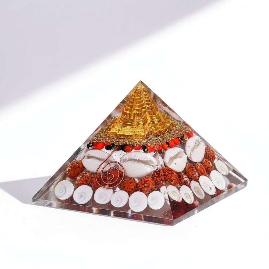 Dhan Laxmi Pyramid | Wealth Attraction Pyramid for Money, Prosperity & Positive Energy | Vastu Pyramid for Financial Growth