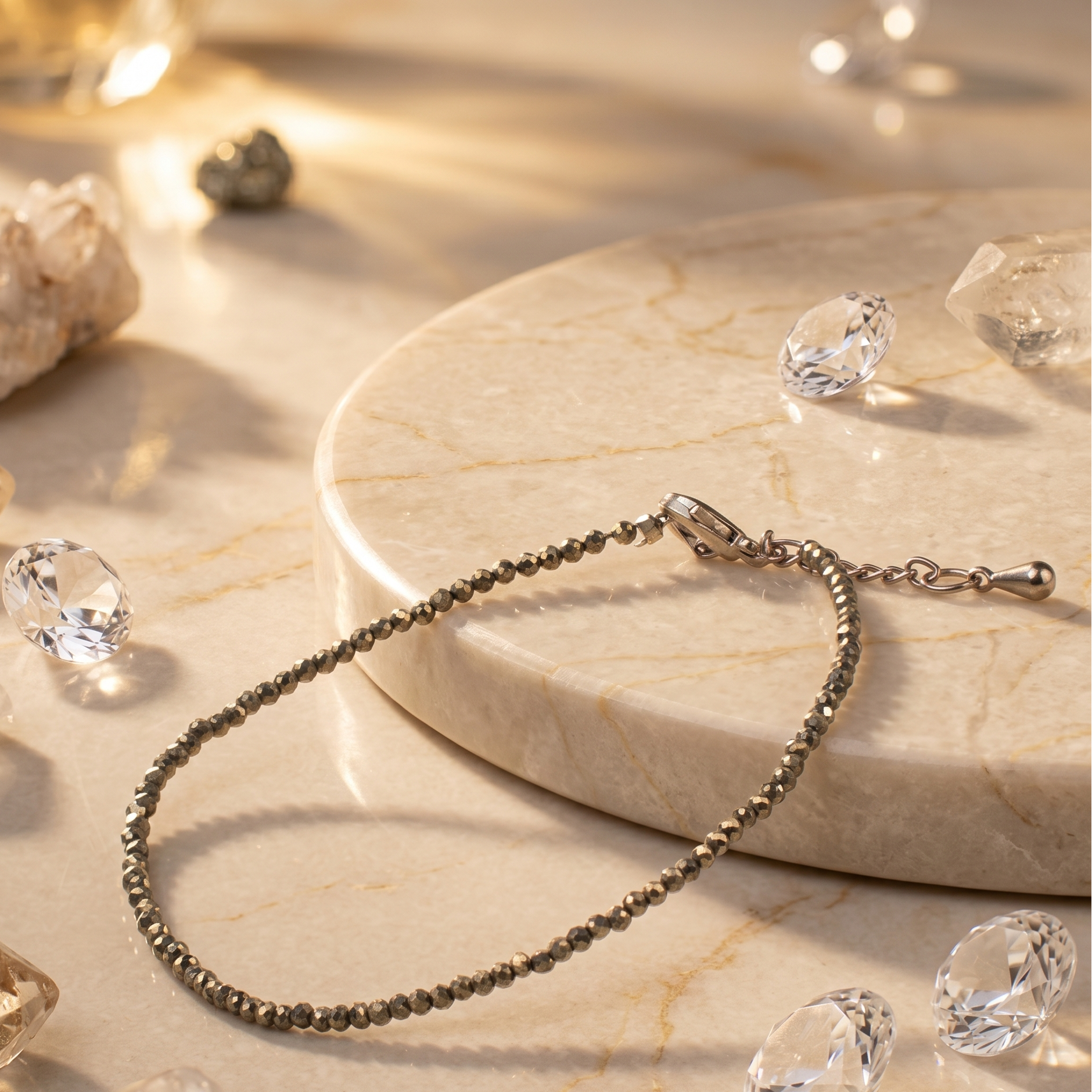 pyrite_crystal_anklet_for_positive_energy