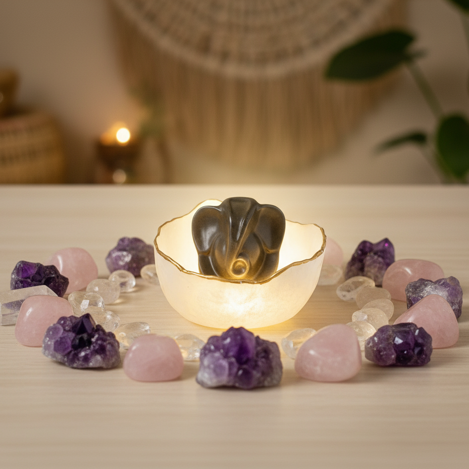 selenite_bowl_pyramid_with_ganesha_for_positive_energy