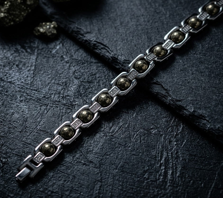money_magnet_pyrite_bracelet
